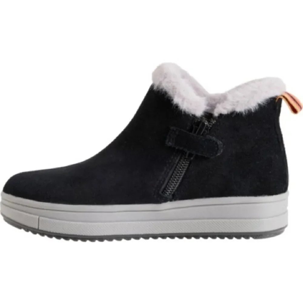 Geox Girls Rebecca Ankle Boot, Black Size 1